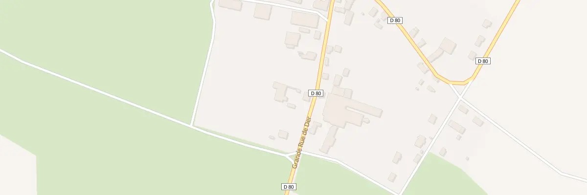 Plan du 14 Rue Grande Rue de Der à Pel-et-Der