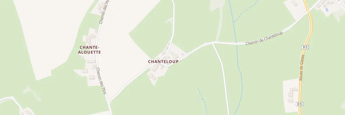 Plan du 5098 Chante Loup à Aigueperse