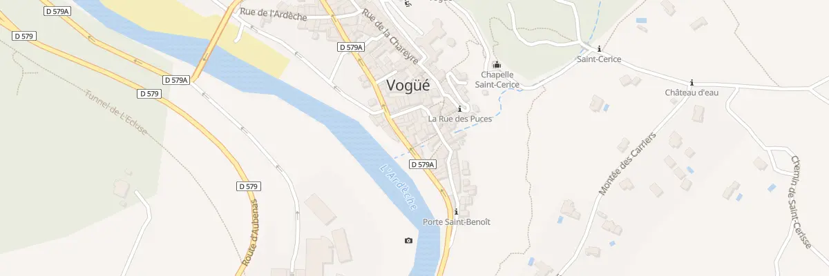 Plan du 1 Pass du Moulin à Vogüé