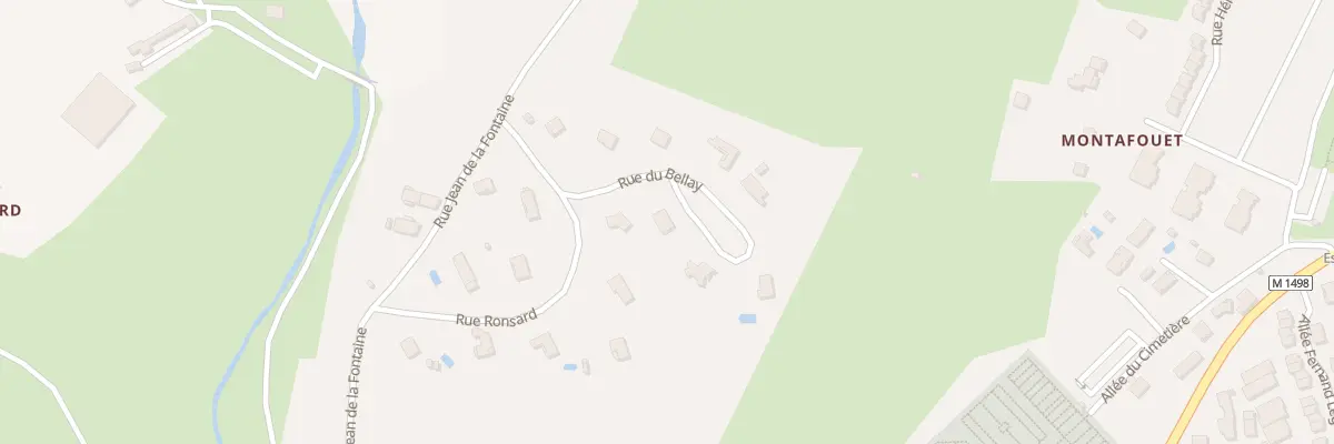 Plan du 7 Rue du Bellay à La Talaudière