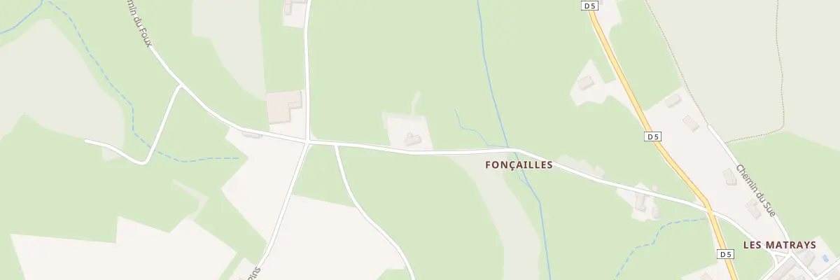 Plan du 5115 Aux Sarrets à Aigueperse
