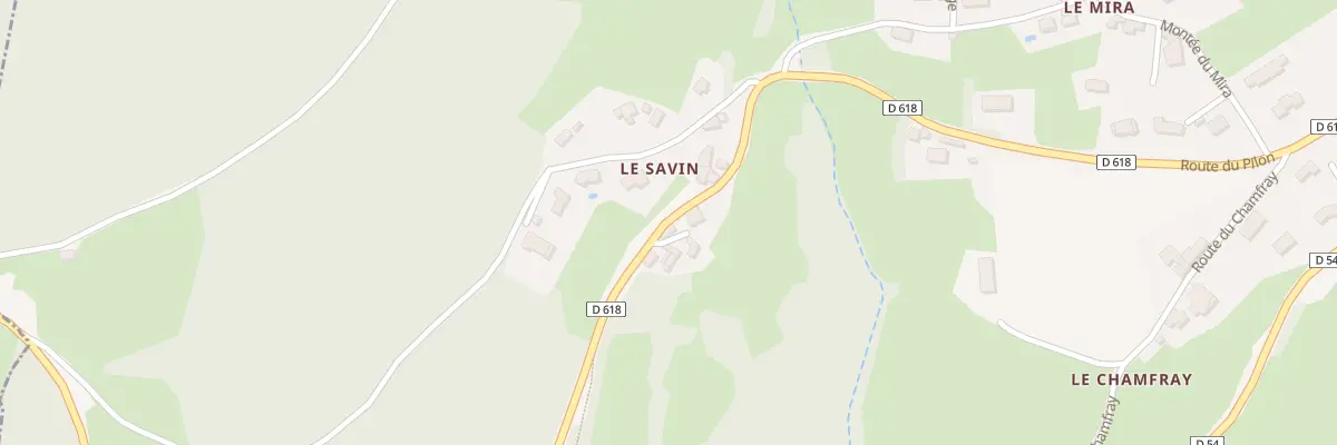 Plan du 5070 Le Savin à Saint-Appolinaire