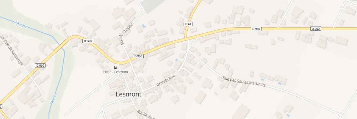 Plan du 17 Rue Grande Rue à Lesmont