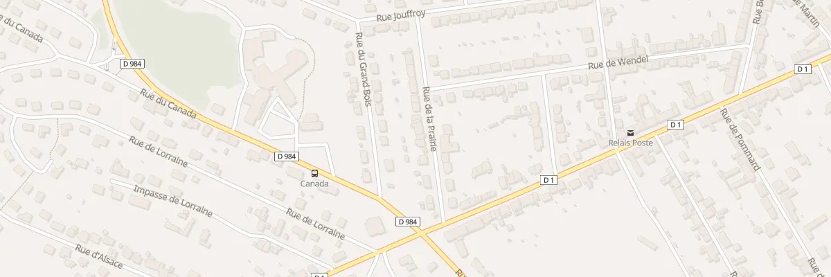 Plan du 7B Rue de la Prairie au Creusot