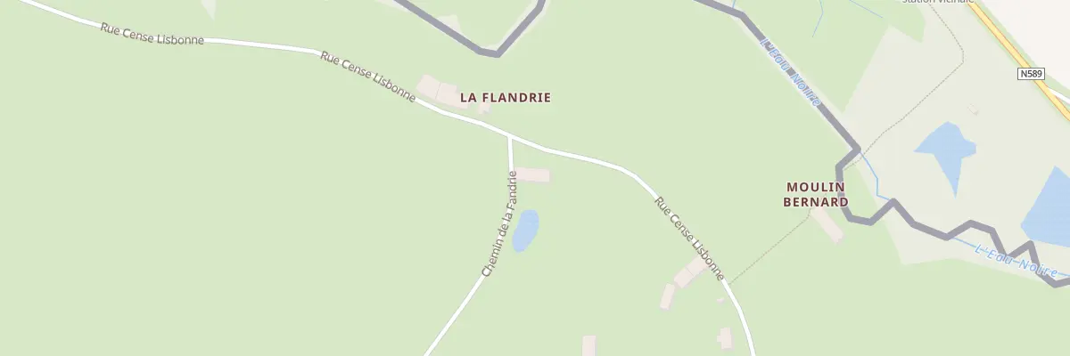 Plan du 27 Rue Cense Lisbonne à Regniowez