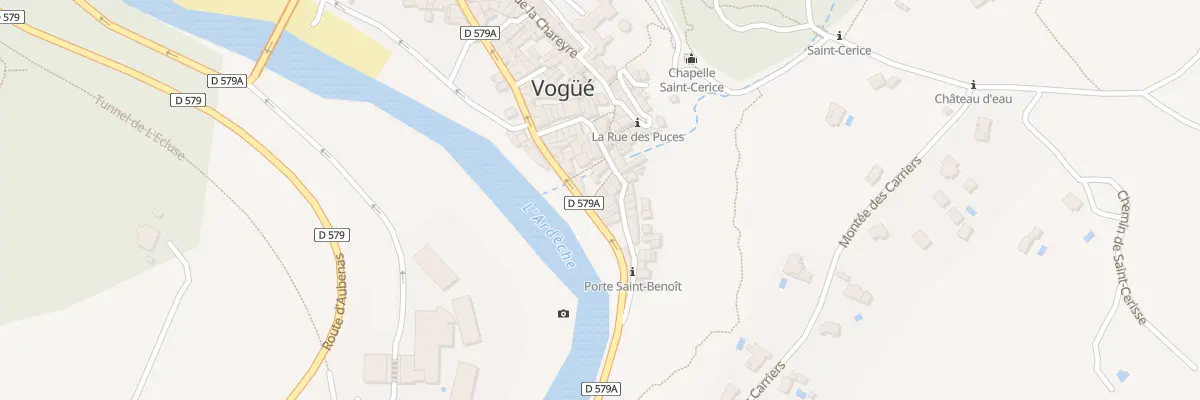Plan du 5 Rue de Chanaly à Vogüé