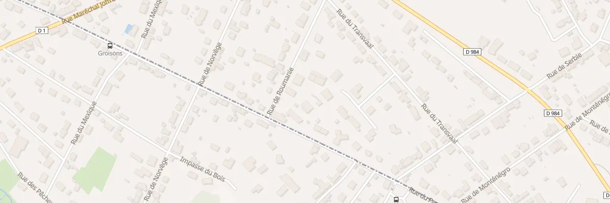 Plan du 13A Rue de Roumanie au Creusot