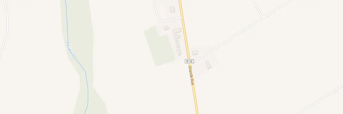 Plan du 40 Grande Rue à Humbauville