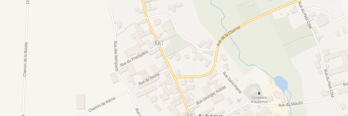 Plan du 12 Rue de l’Esperance à Aubérive