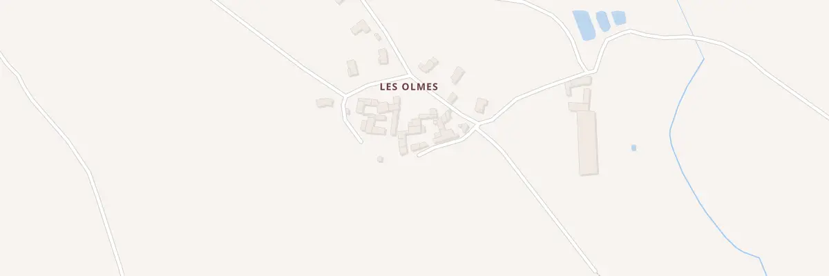 Plan du 5288 Les Olmes Sud à Villechenève