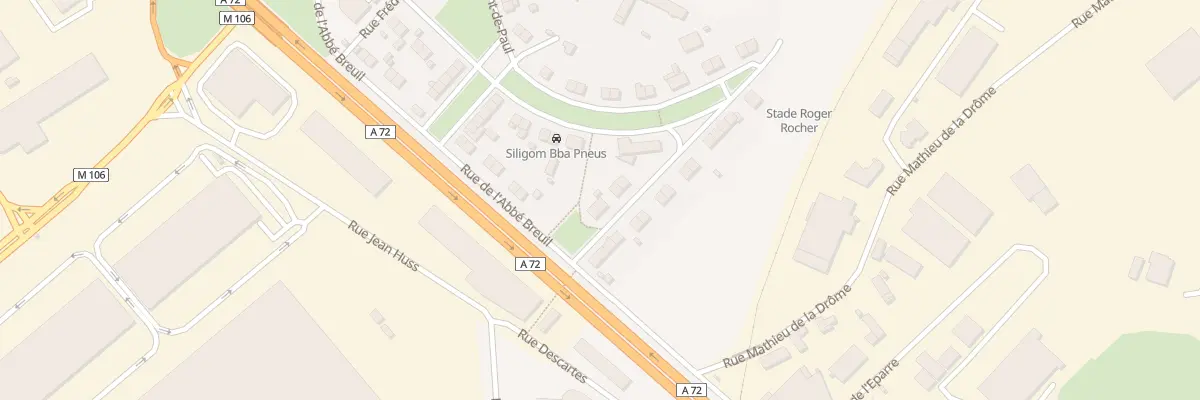 Plan du 3 Rue du Quatorze Juillet à Saint-Étienne