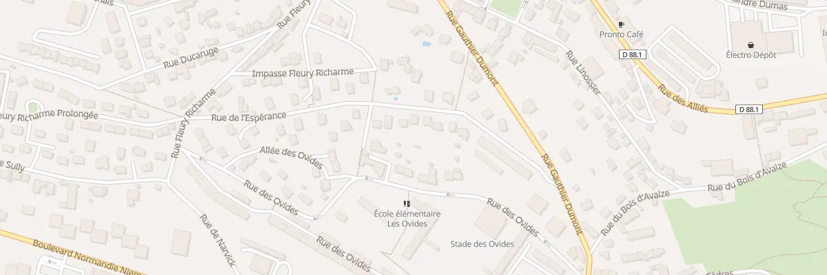 Plan du 30 Rue de l’Espérance à Saint-Étienne