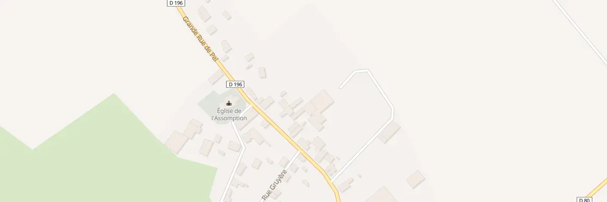 Plan du 1 Rle de la Jacquemarde à Pel-et-Der
