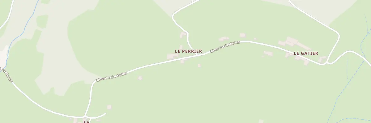 Plan du 820 Che du Gatier à Ranchal