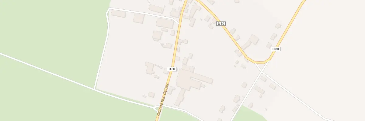Plan du 13 Rue Grande Rue de Der à Pel-et-Der