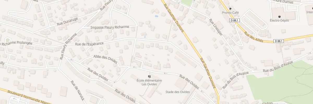 Plan du 32 Rue de l’Espérance à Saint-Étienne