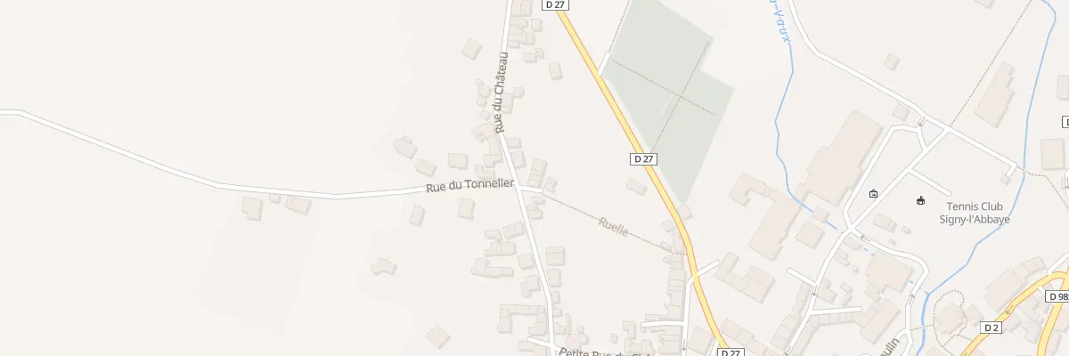 Plan du 5 Rle de la Vieille Poste à Signy-l’Abbaye