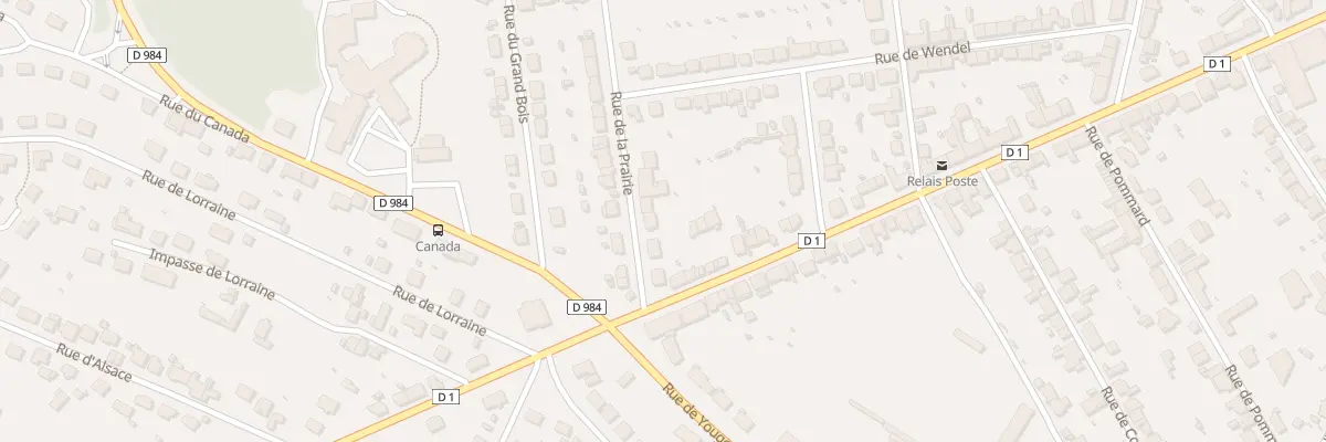 Plan du 6 Rue de la Prairie au Creusot