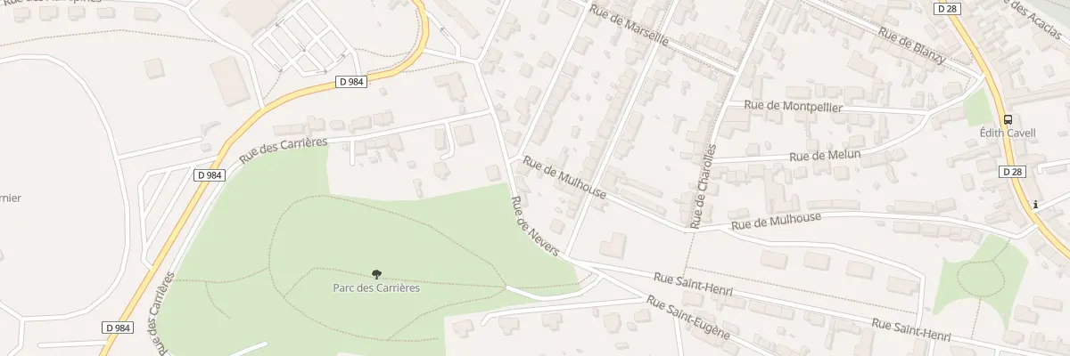 Plan du 53 Rue Lamartine au Creusot