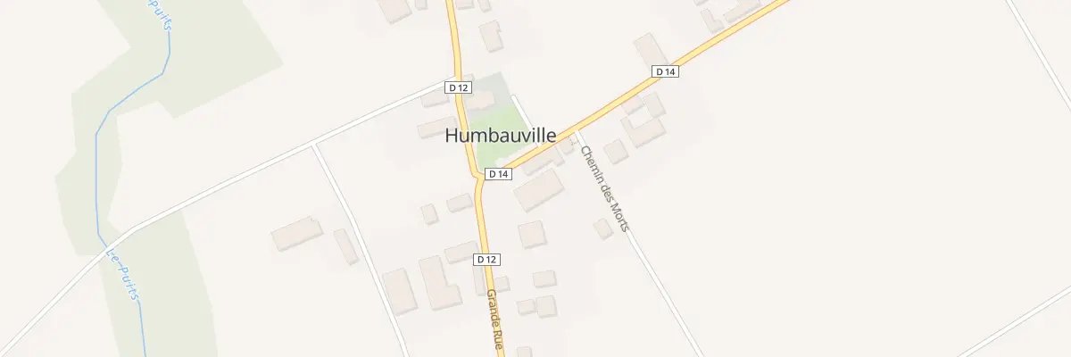 Plan du 2 Rue du Four à Humbauville
