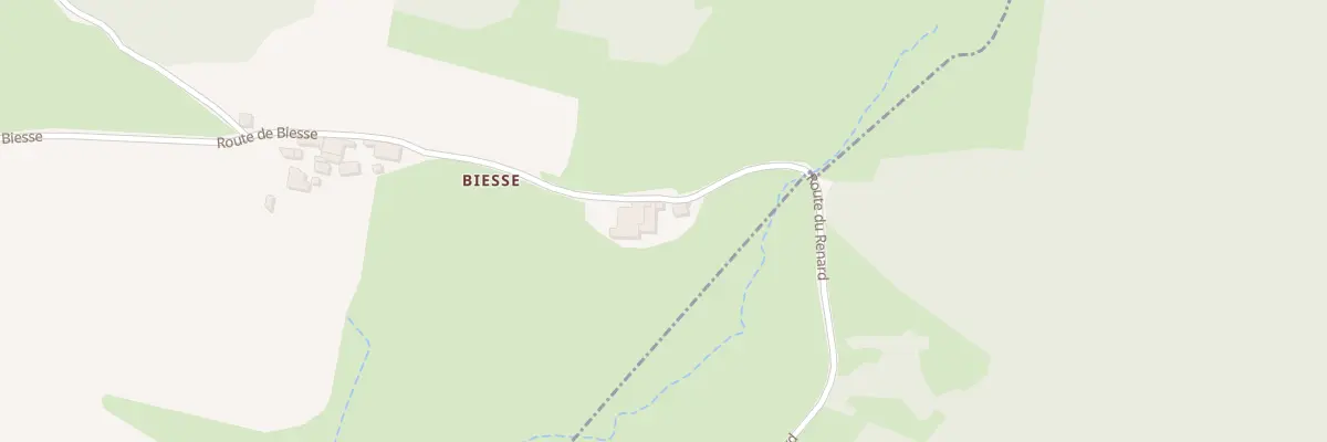 Plan du 1376 Rte de Biesse à Saint-Bonnet-le-Troncy