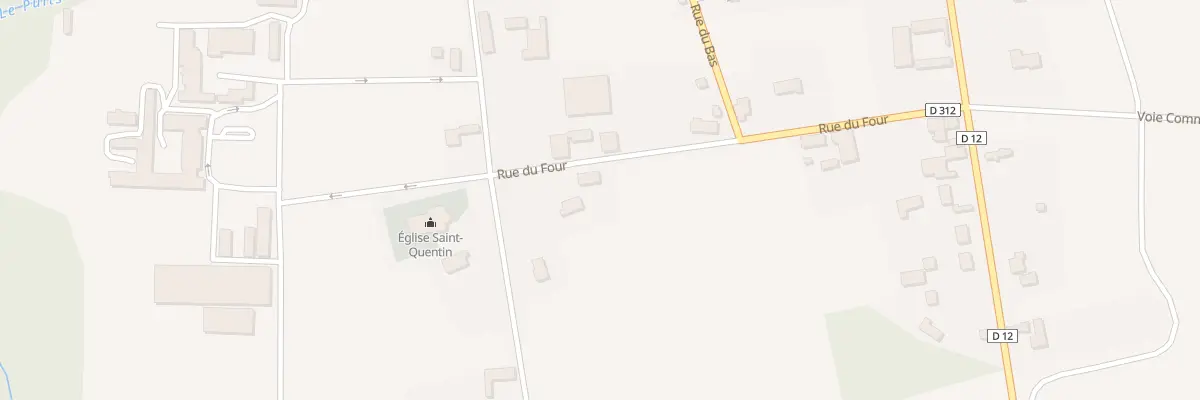 Plan du 17 Rue du Four au Meix-Tiercelin