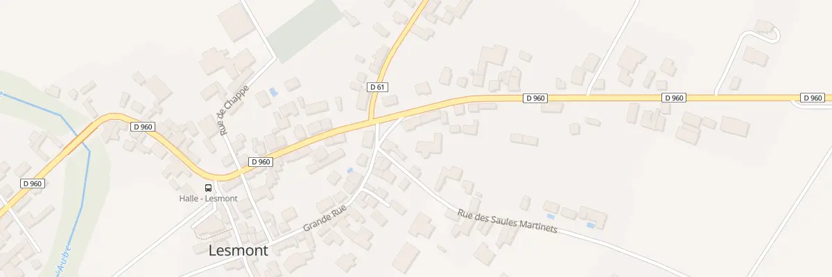 Plan du 18 Rue du General de Gaulle à Lesmont