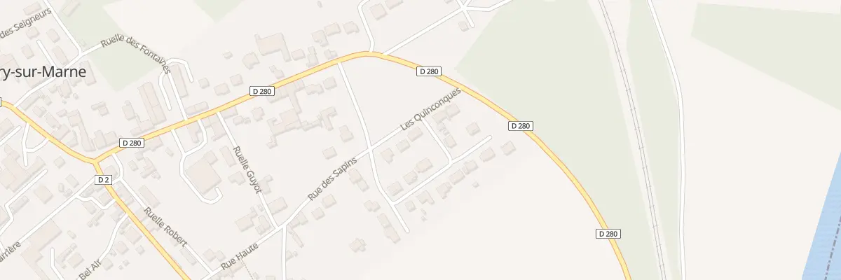 Plan du 5 Vc Les Quinconces à Mairy-sur-Marne