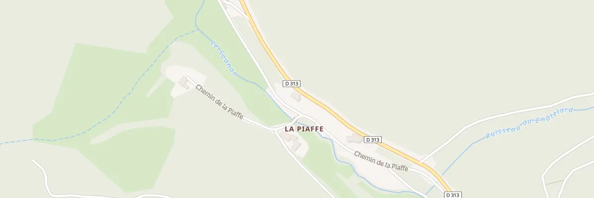 Plan du 5240 La Piaffe à Valsonne