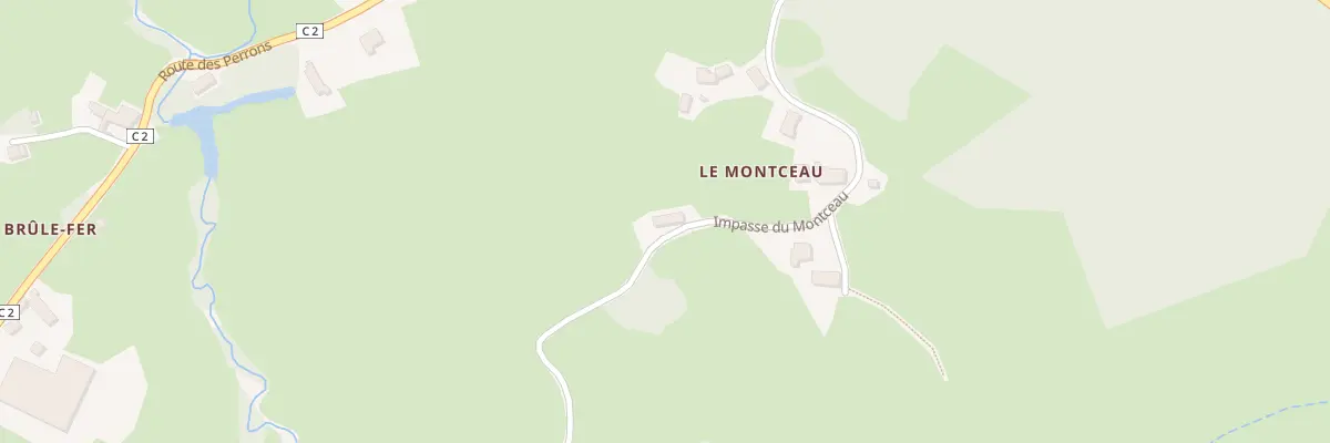 Plan du 352 Imp du Montceau à Saint-Romain-sous-Gourdon