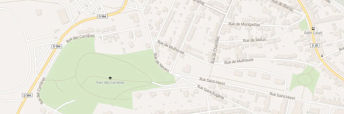 Plan du 64 Rue Félix Martin au Creusot