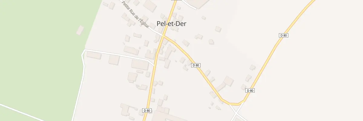 Plan du 2 Rue aux Buchettes à Pel-et-Der