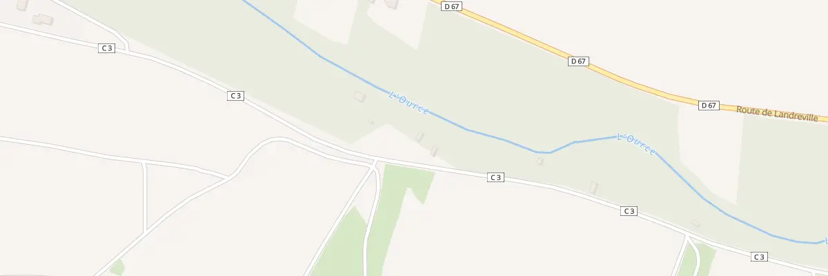 Plan de Che du Bruyant à Celles-sur-Ource