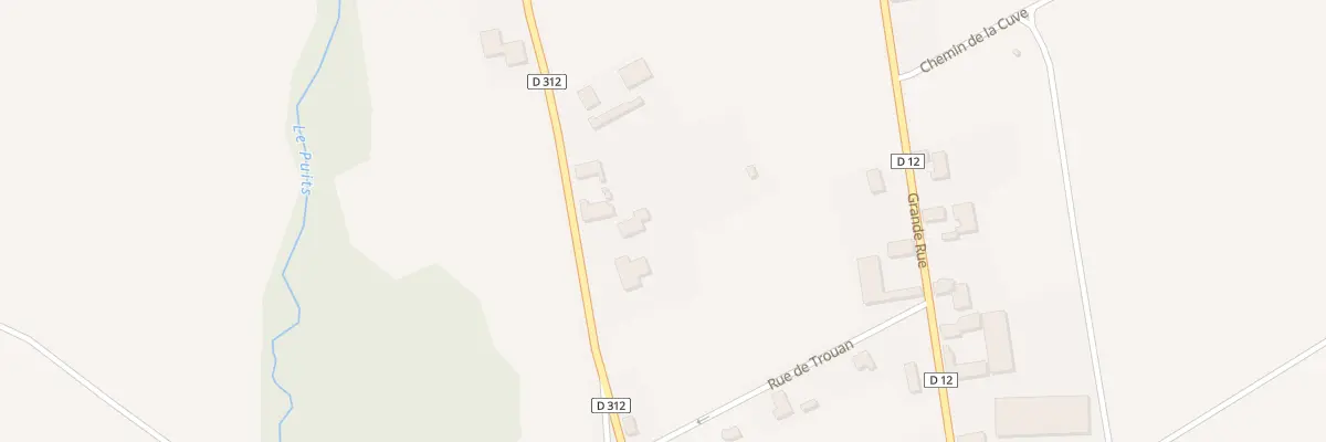 Plan du 15 Rue Chanterelle au Meix-Tiercelin