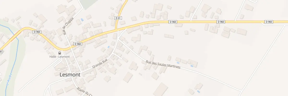 Plan du 5 Rue des Saules Martinets à Lesmont