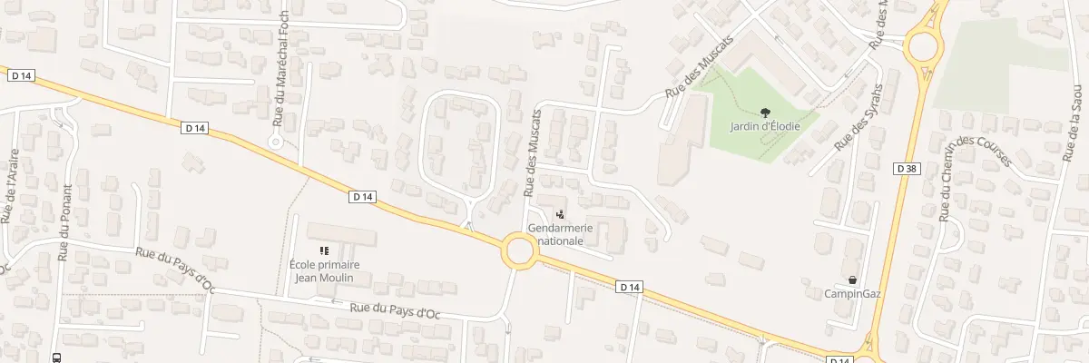 Plan du 2 Imp de la Picholine à Saint-Gilles
