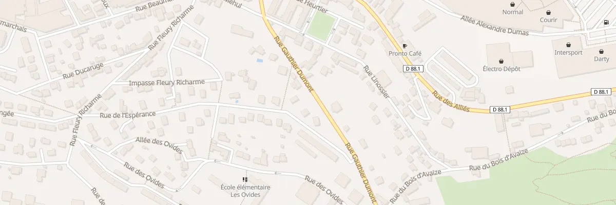 Plan du 31 Rue de l’Espérance à Saint-Étienne