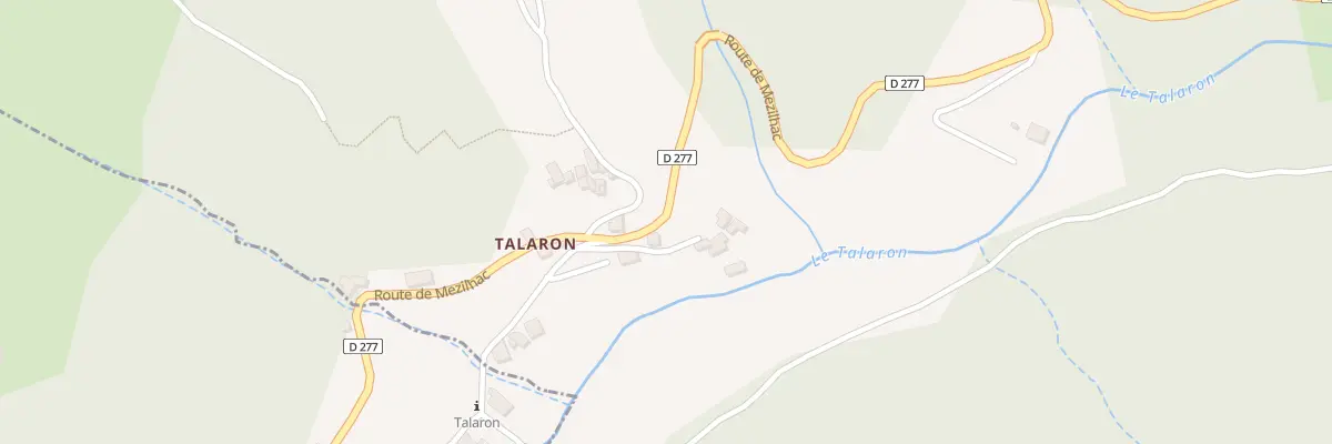 Plan du 2665 Rte de Mézilhac à Saint-Christol