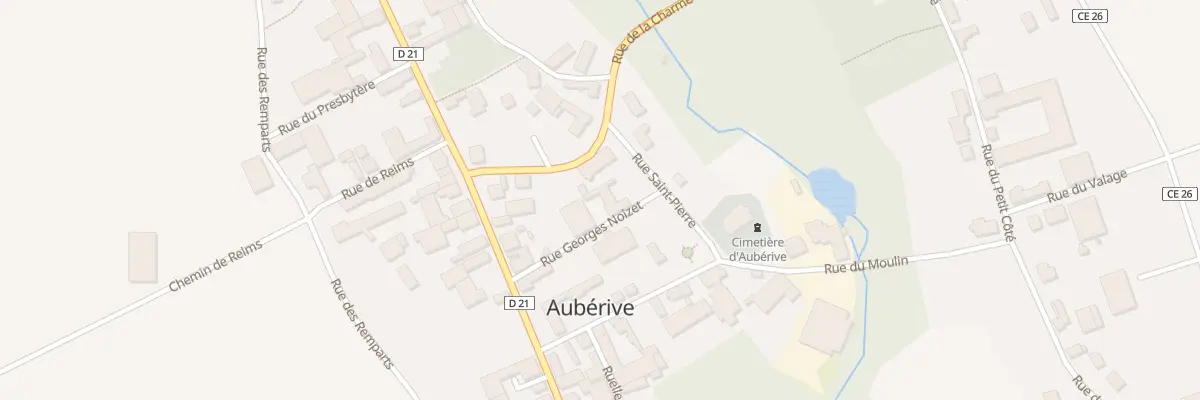 Plan du 1 Rue Noizet à Aubérive