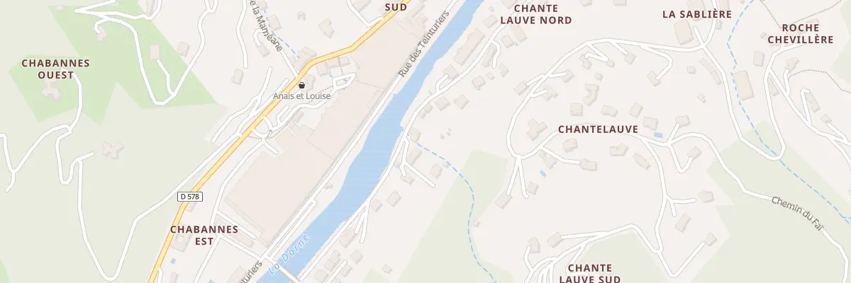 Plan du 27 Rue Fernand Lafont au Cheylard