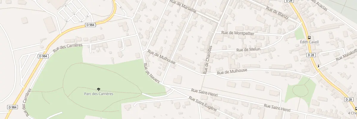 Plan du 51 Rue Félix Martin au Creusot