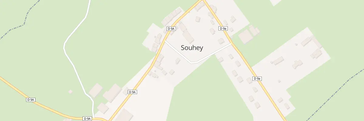 Plan du 5013A Souhey à Souhey