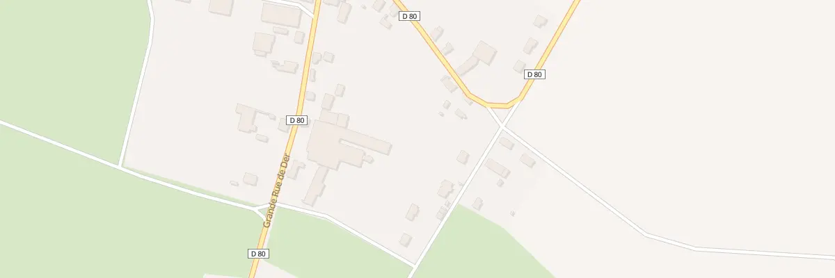 Plan du 2 Rue aux Cannes à Pel-et-Der