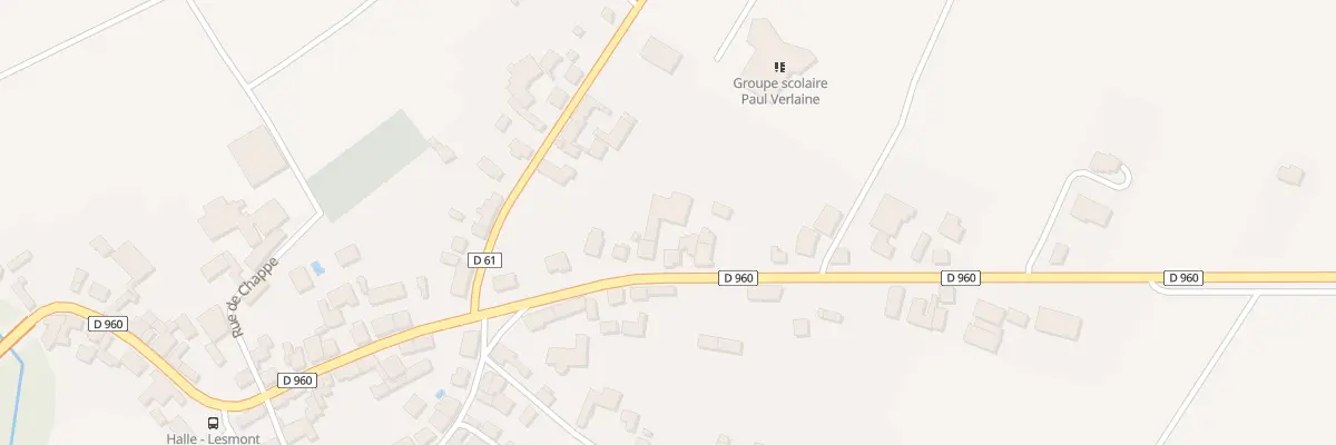 Plan du 27 Rue du General de Gaulle à Lesmont