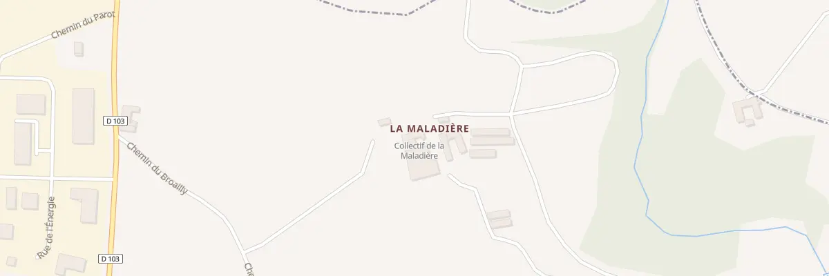 Plan du 242 Che de la Maladière à Saint-Denis-sur-Coise