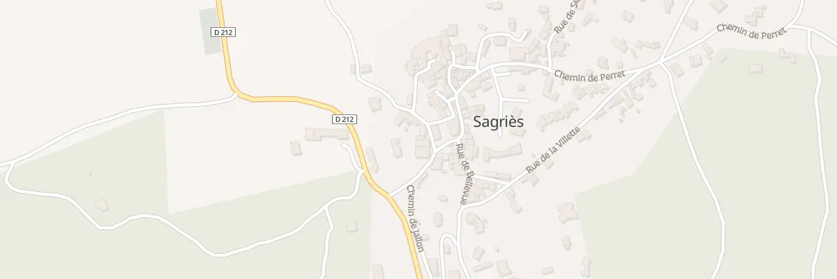 Plan du 5463 Che de la Fontaine à Sanilhac-Sagriès
