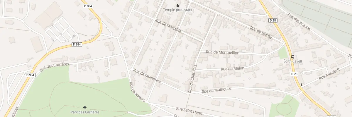 Plan du 41 Rue Félix Martin au Creusot