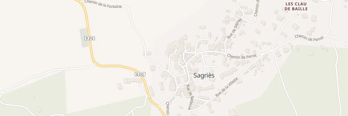 Plan du 5141 Imp de l’Ecole Sagries à Sanilhac-Sagriès