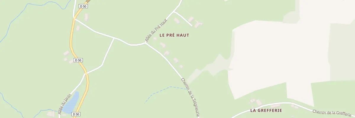 Plan du 295 Che de la Seigneurie à Belleroche