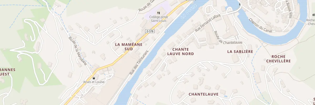 Plan du 30 Rue Fernand Lafont au Cheylard